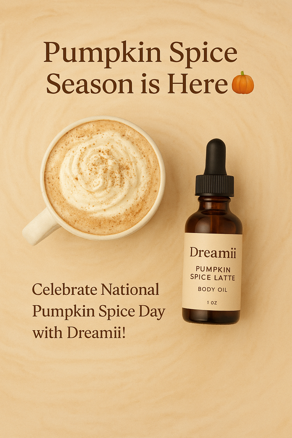 Pumpkin Spice Latte Body Oil