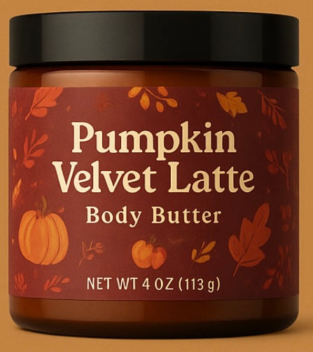 Pumpkin Velvet Latte Body Butter 🎃☕✨