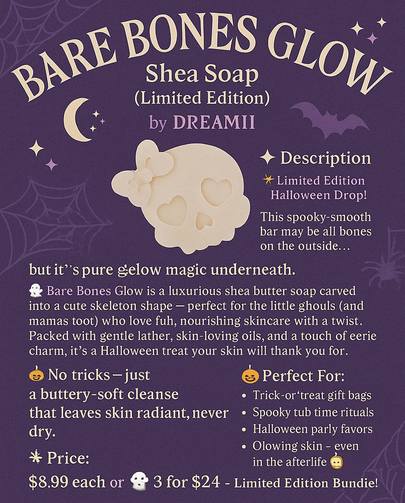 Bare Bones Glow Shea Soap